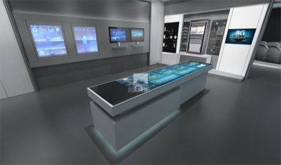 企業(yè)展館設(shè)計中的多媒體設(shè)計成效